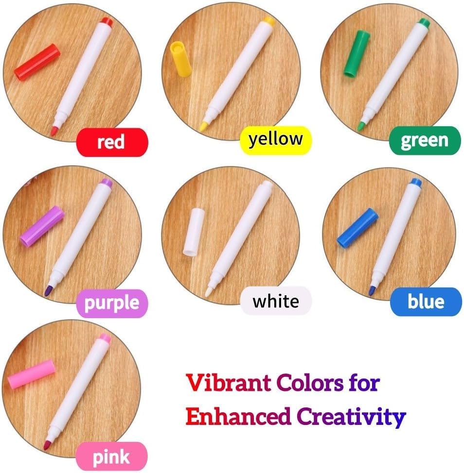 LULAFAYA 14 Colors Liquid Chalk Markers for LED Note Board – Neon Dry Erase, Non-Toxic & Erasable