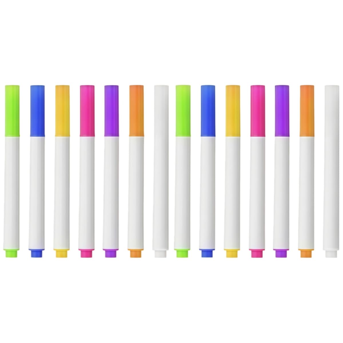 LULAFAYA 14 Colors Liquid Chalk Markers for LED Note Board – Neon Dry Erase, Non-Toxic & Erasable