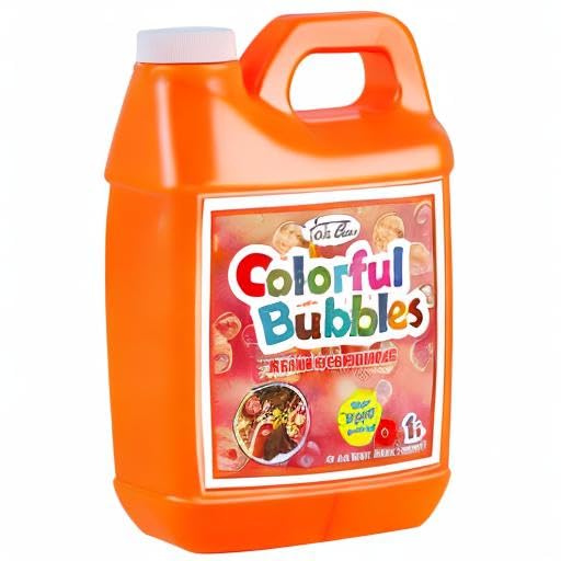 Lulu Home Concentrated Bubble Solution – 1 L Refill for Bubble Machines, Giant Bubbles & Party Fun