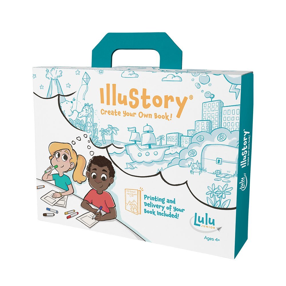 Lulu Jr. Illustory Book Making Kit – Multicolor | Create, Illustrate & Publish Your Own Hardcover Story