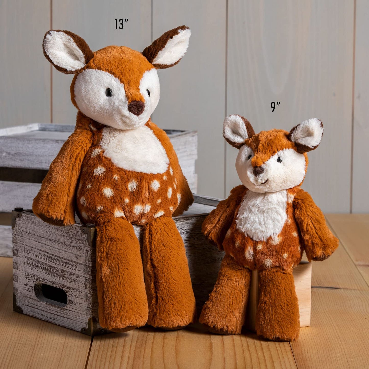 Lulujo Mary Meyer Marshmallow Zoo Junior Fawn Plush Toy, 9-Inch – Ultra-Soft Baby Snuggle