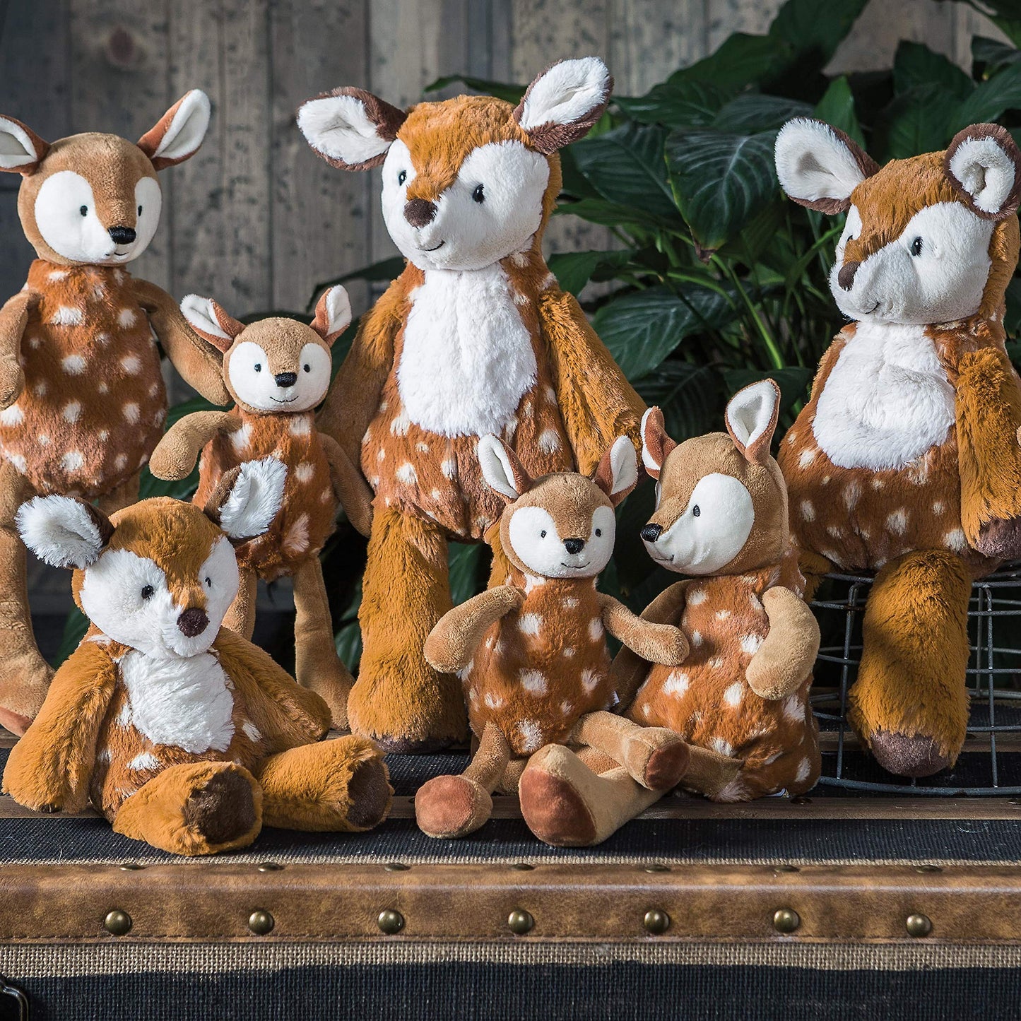 Lulujo Mary Meyer Marshmallow Zoo Junior Fawn Plush Toy, 9-Inch – Ultra-Soft Baby Snuggle