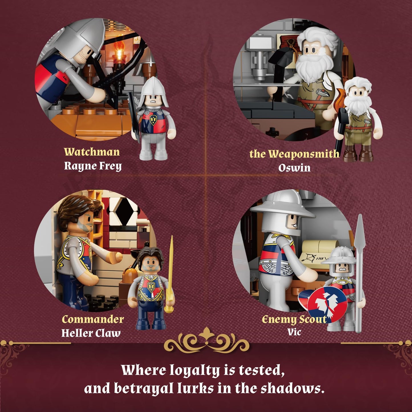 Lumibricks Medieval Castle Armory Lighting Building Kit – 2895 Pcs for Adults & Teens