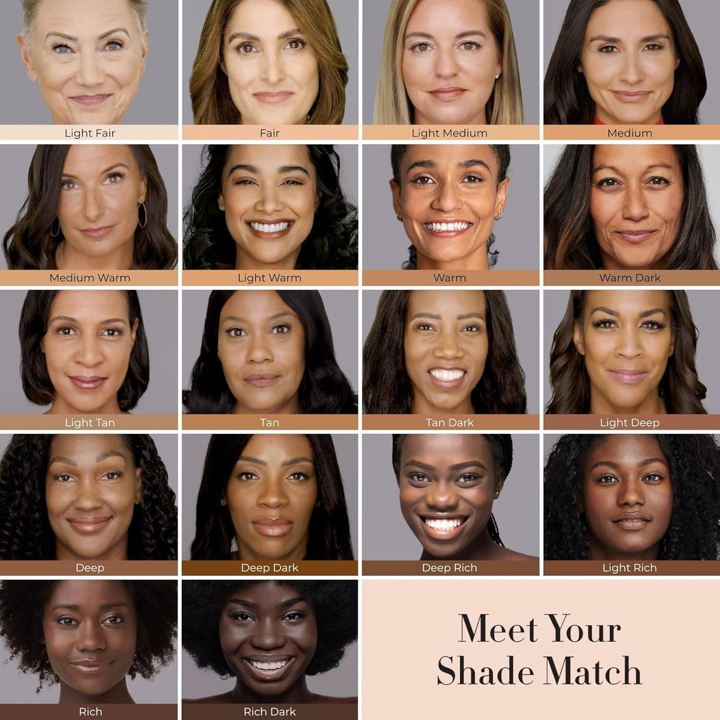 LUMINESS Silk Airbrush Foundation and Buffing Brush Kit – Buildable Coverage, Hydration, Shade Tan Dark