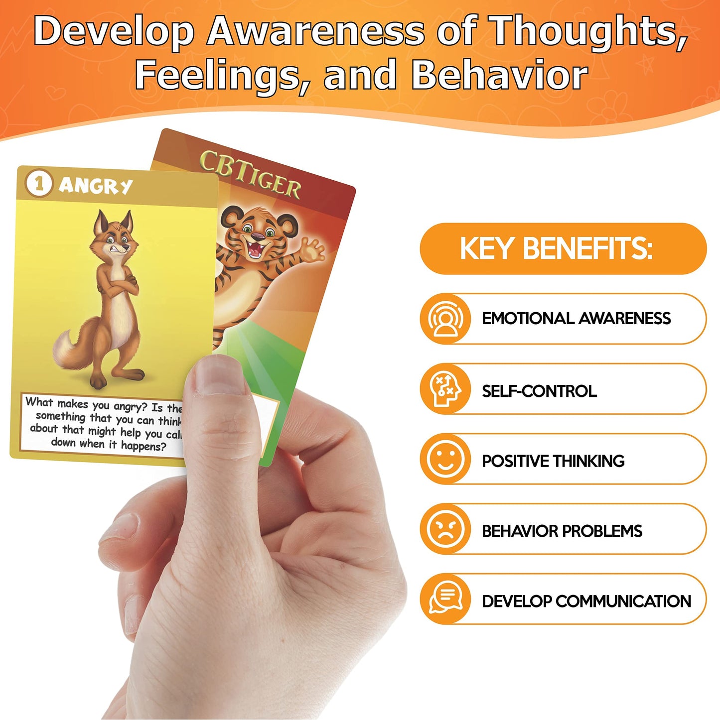 Lupash Games CBTiger Therapy Games for Kids — Social Skills & Emotional Awareness