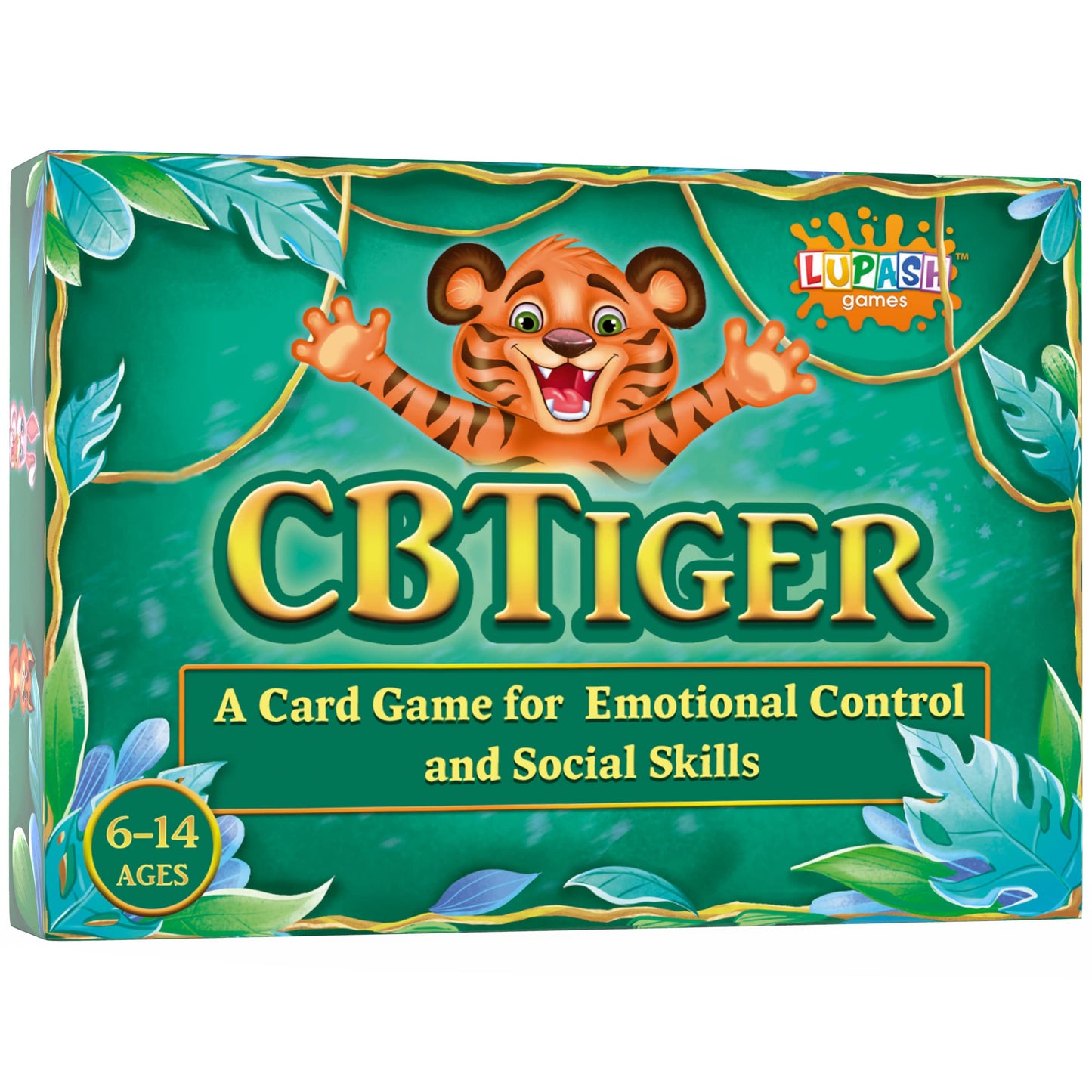 Lupash Games CBTiger Therapy Games for Kids — Social Skills & Emotional Awareness