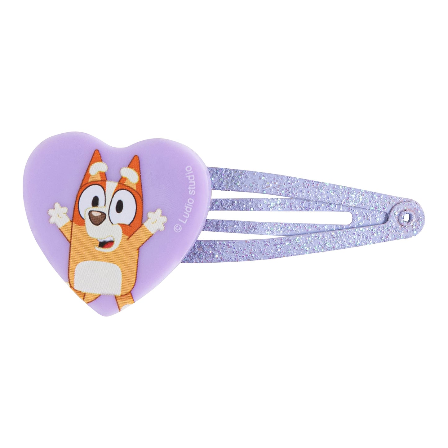 LUV HER Bluey Girls BFF 6-Piece Toy Jewelry Box Set | Rings, Bead Bracelets & Hair Clips