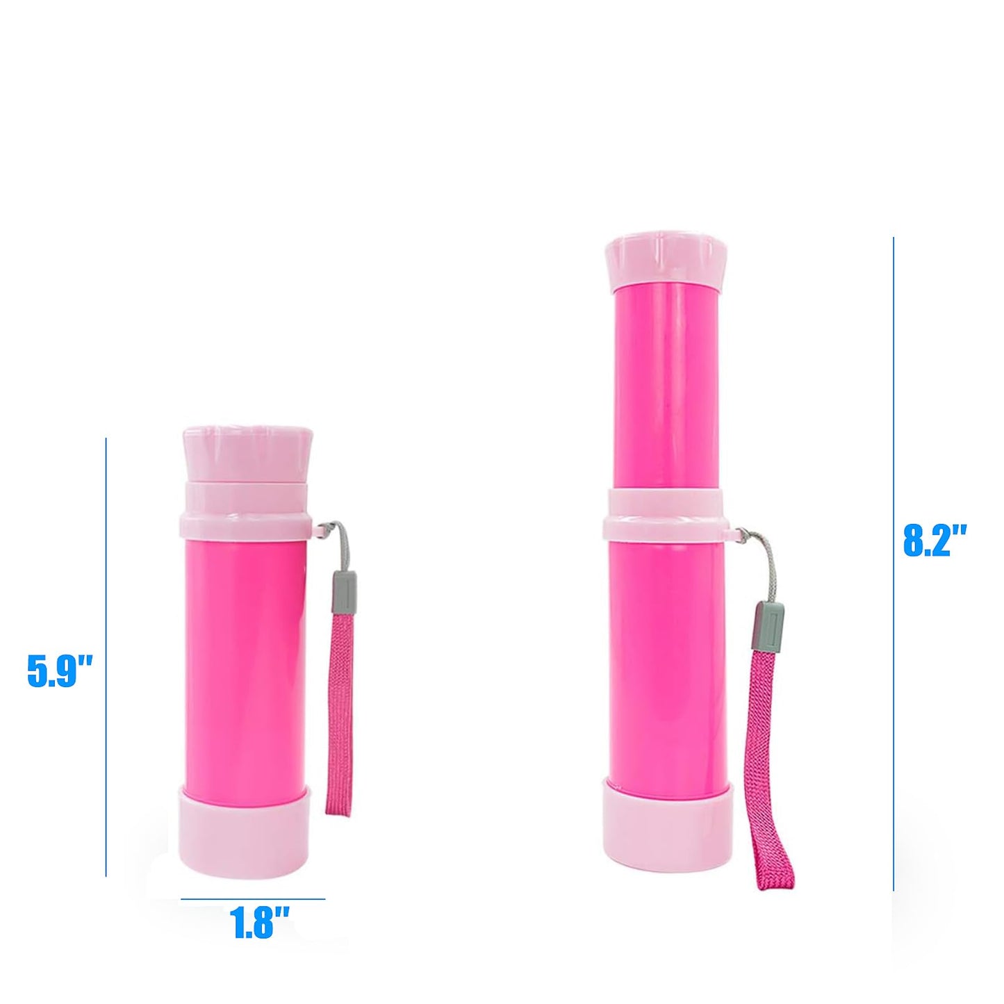 Luwint Pocket Telescope Toy for Kids – 4 Pack Monocular Spyglass