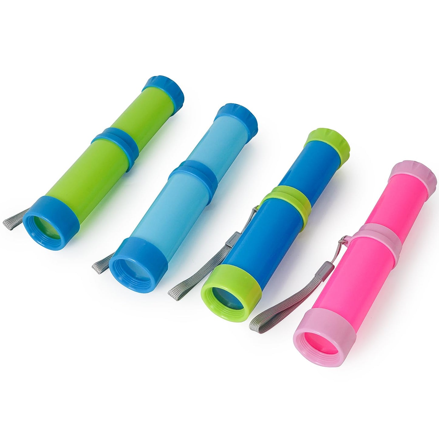 Luwint Pocket Telescope Toy for Kids – 4 Pack Monocular Spyglass