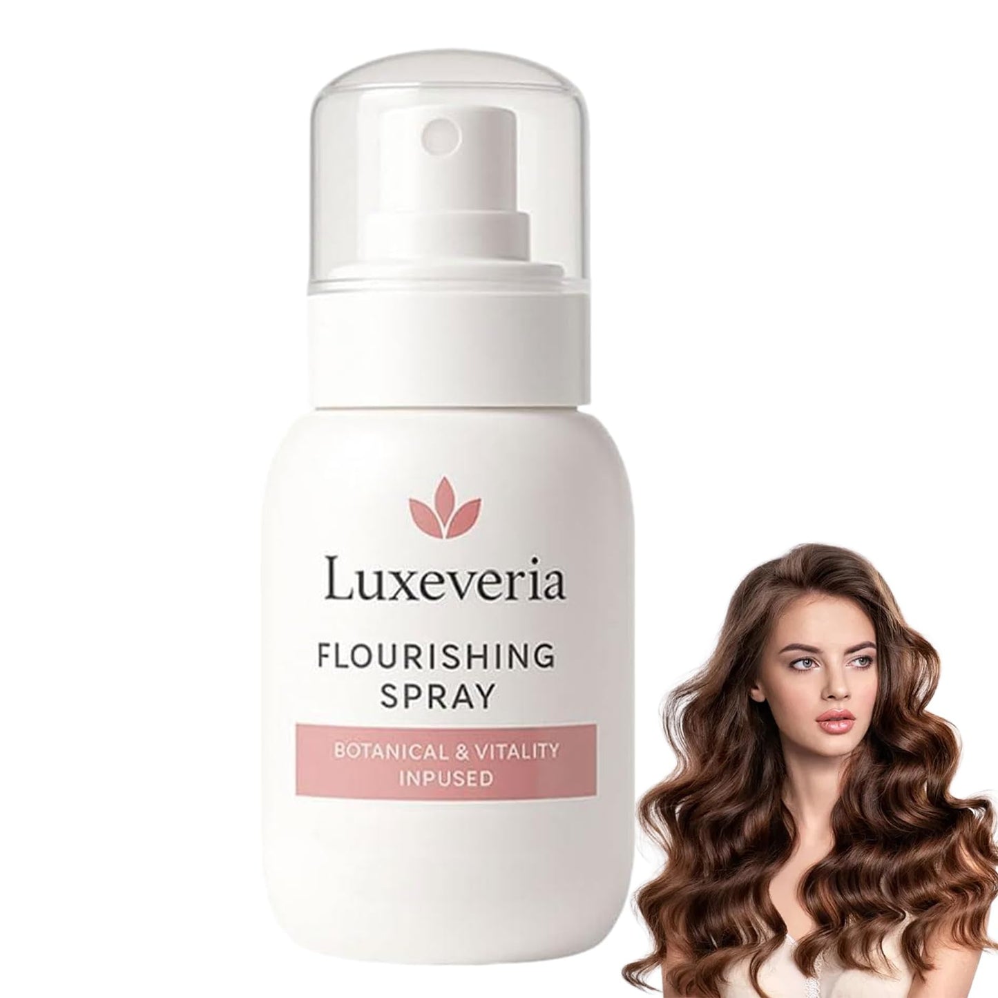 Luxeveria Flourishing Hair & Scalp Spray – Thicker, Stronger Hair | Non-Greasy