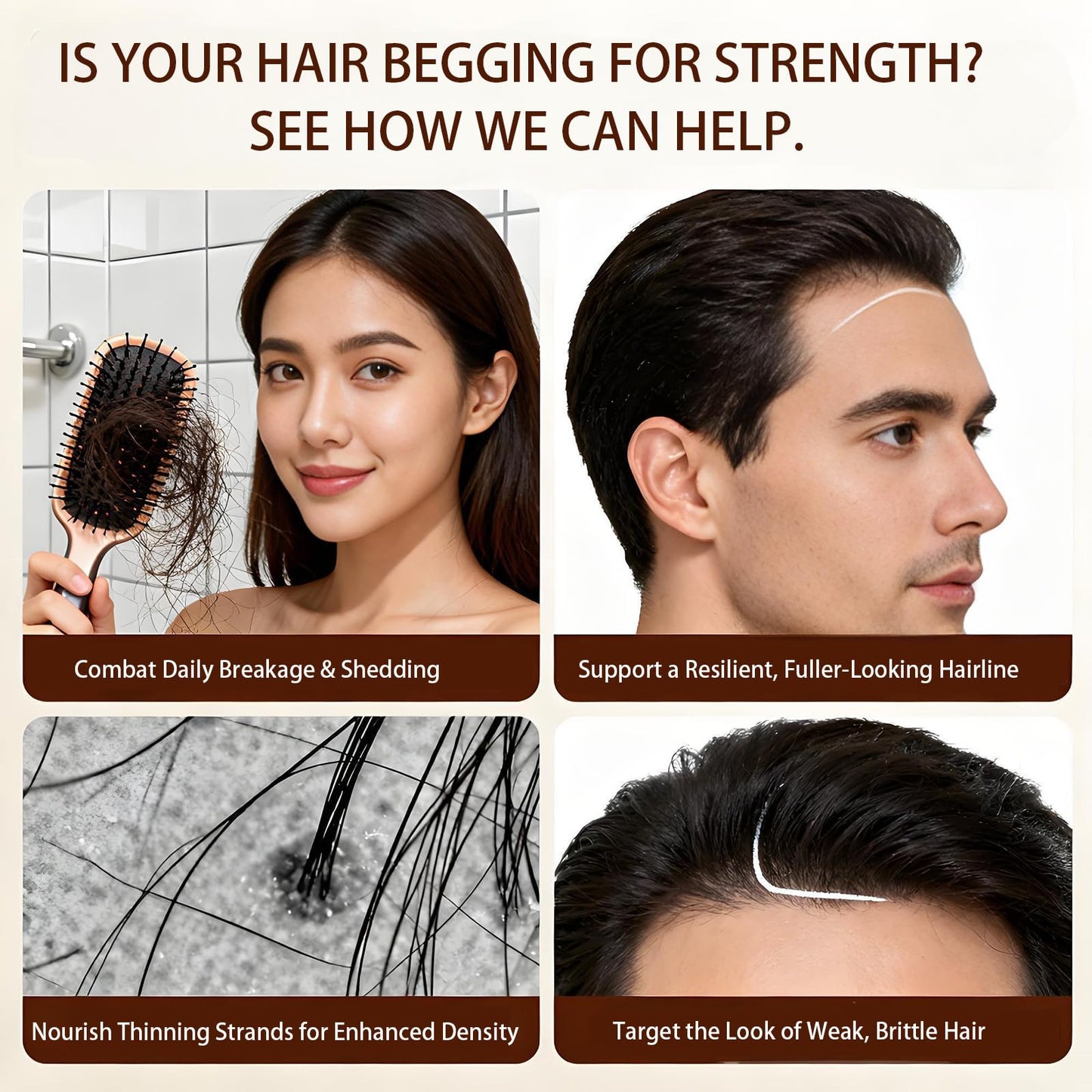 Luxeveria Flourishing Hair & Scalp Spray – Thicker, Stronger Hair | Non-Greasy