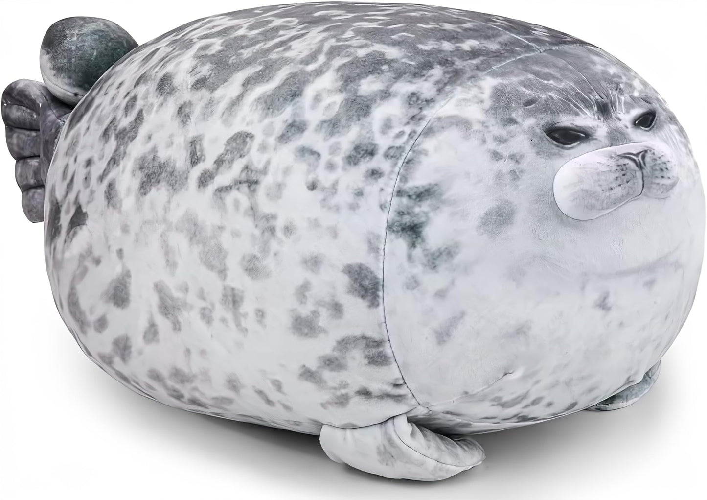 LUXSIT 31.5-Inch Chubby Seal Pillow – Large Plush Seal Toy for Kids & Adults