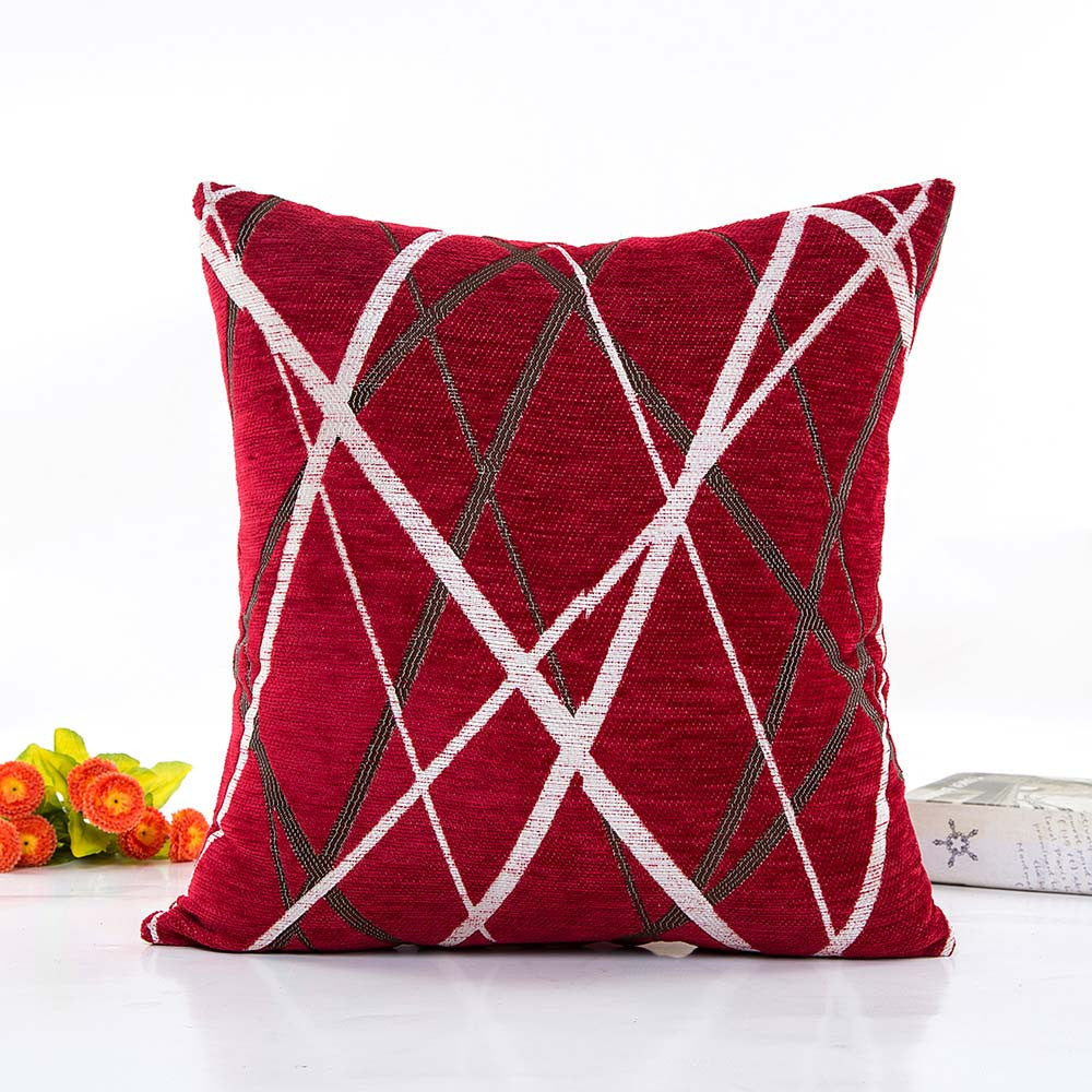 Luxury Striped Cushion Cover