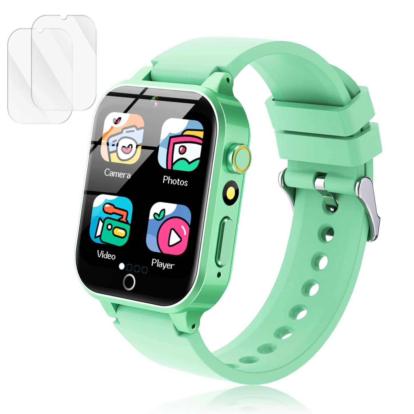 Luyiilo Kids Smart Watch – 26 Games, HD Camera, Waterproof, Ages 4–12