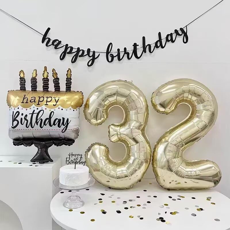 LVMOQIQIU Light Gold 40-inch Number Balloon 9 – Elegant 9th Birthday Decor