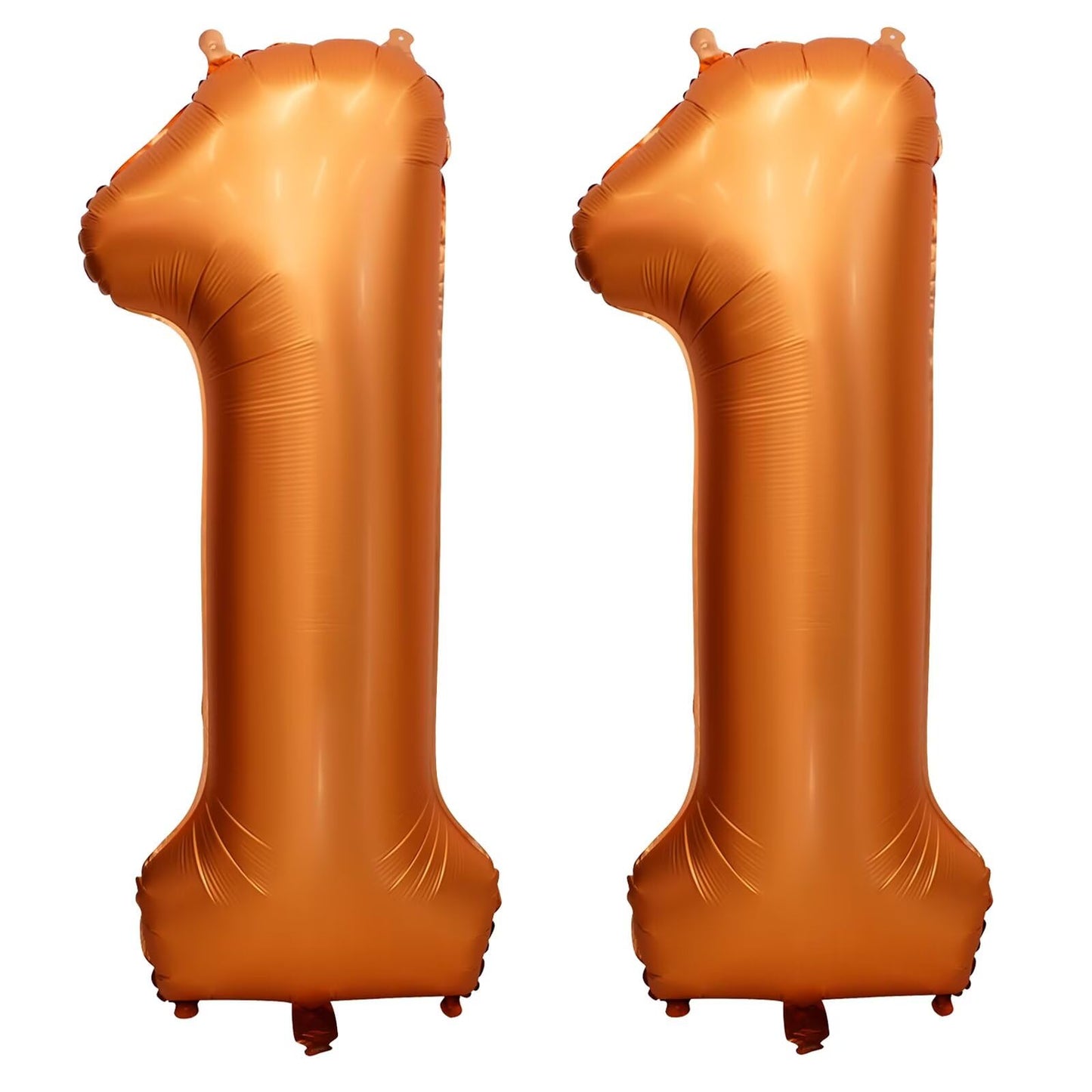 LVMOQIQIU 40 Inch Orange 11-Number Foil Balloon – Birthday & Event Decor