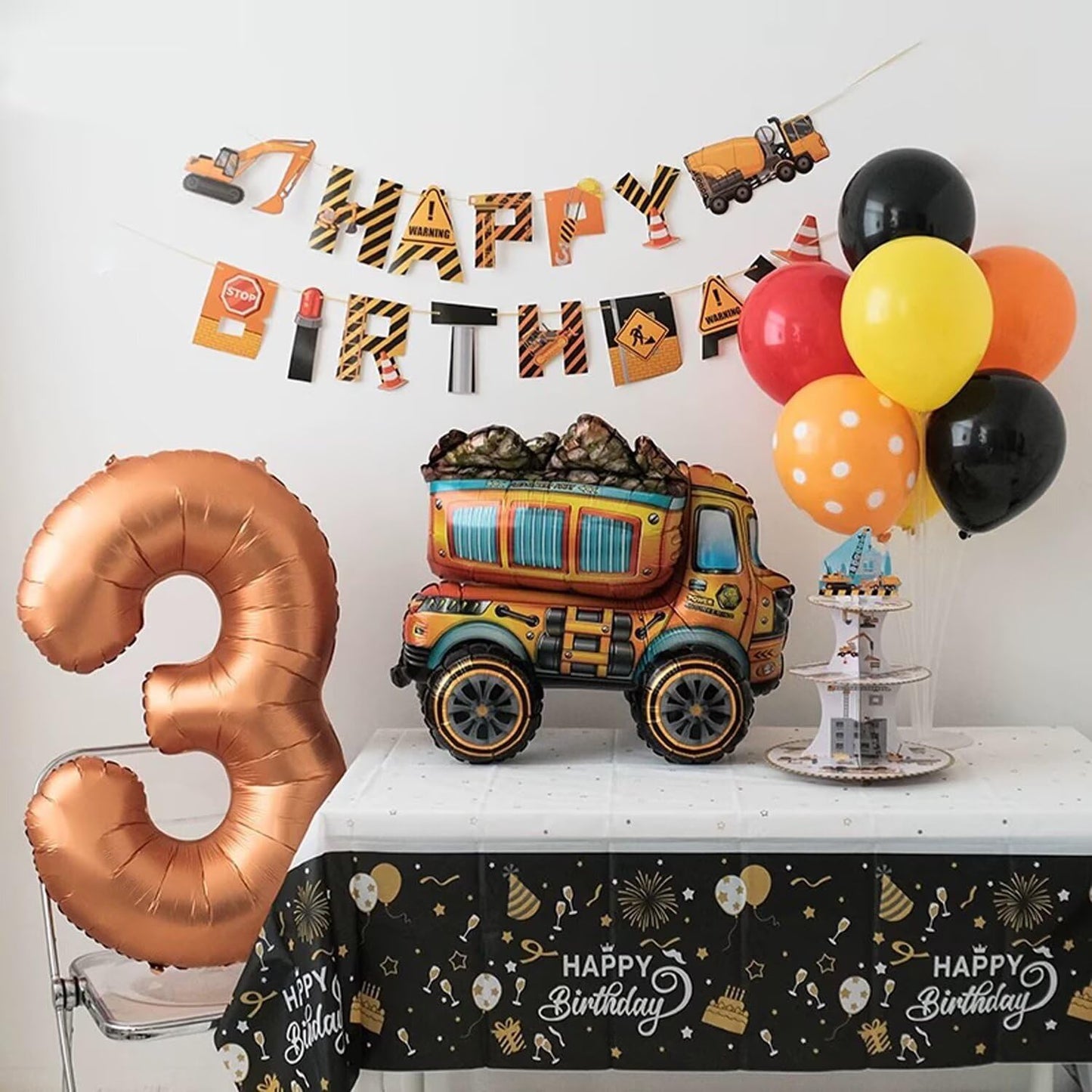 LVMOQIQIU 40-Inch Orange 80-Number Foil Balloons – Birthday & Event Decor