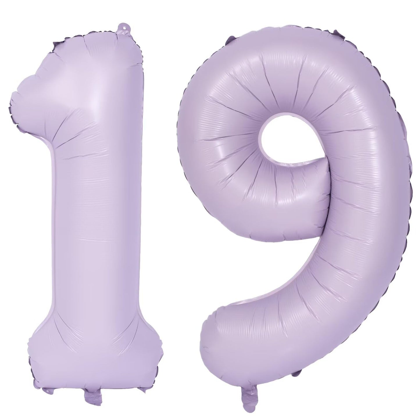 LVMOQIQIU Purple 19 Balloon – 40-Inch Foil Number 19 Party Decor