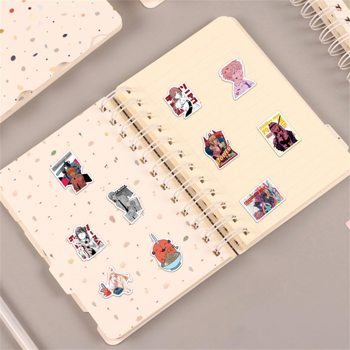 LXYRDHOQPW 100Pcs Chainsaw Man Stickers – Waterproof Vinyl Anime Decals Pack