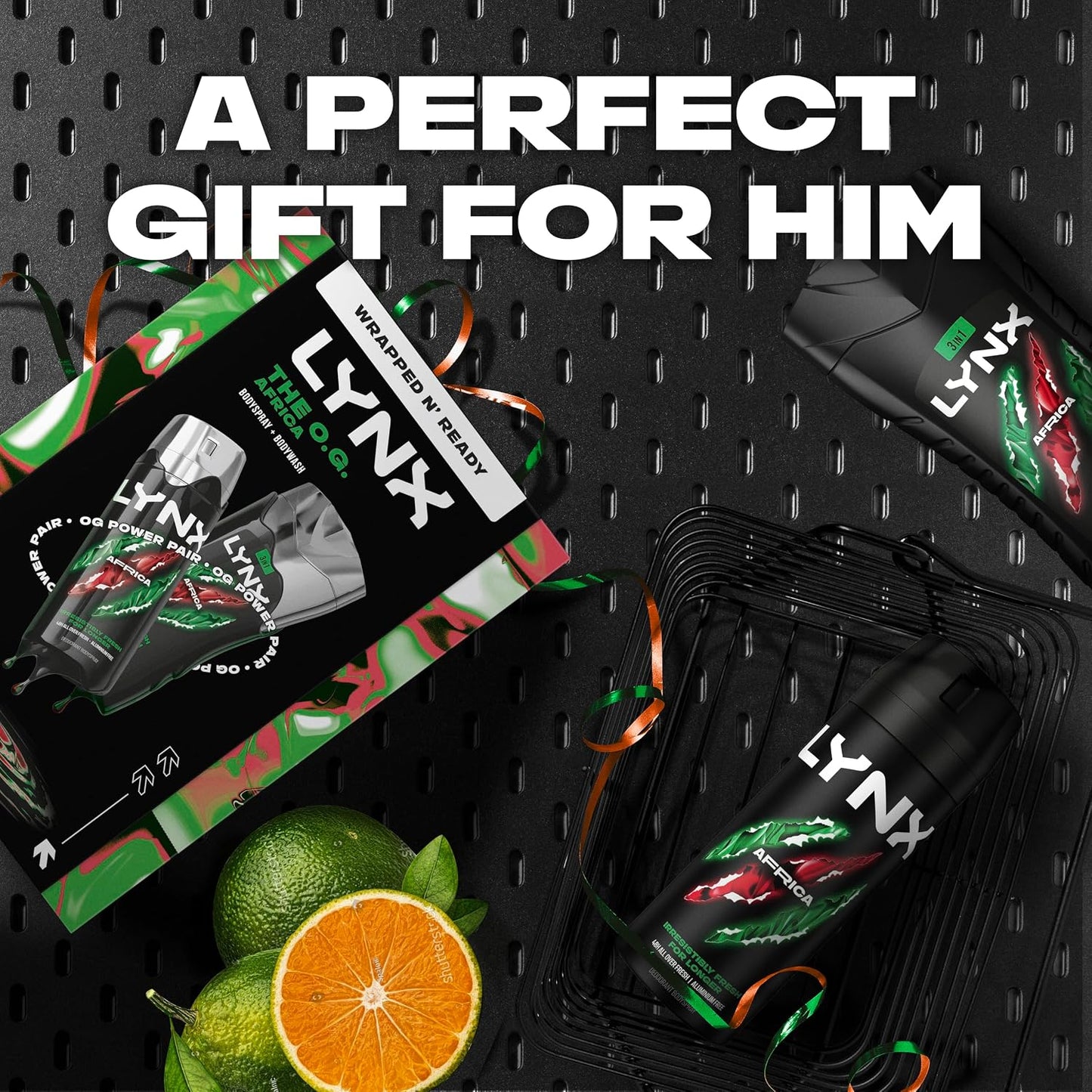 Lynx Africa The O.G. Duo Gift Set - Body Wash & Spray