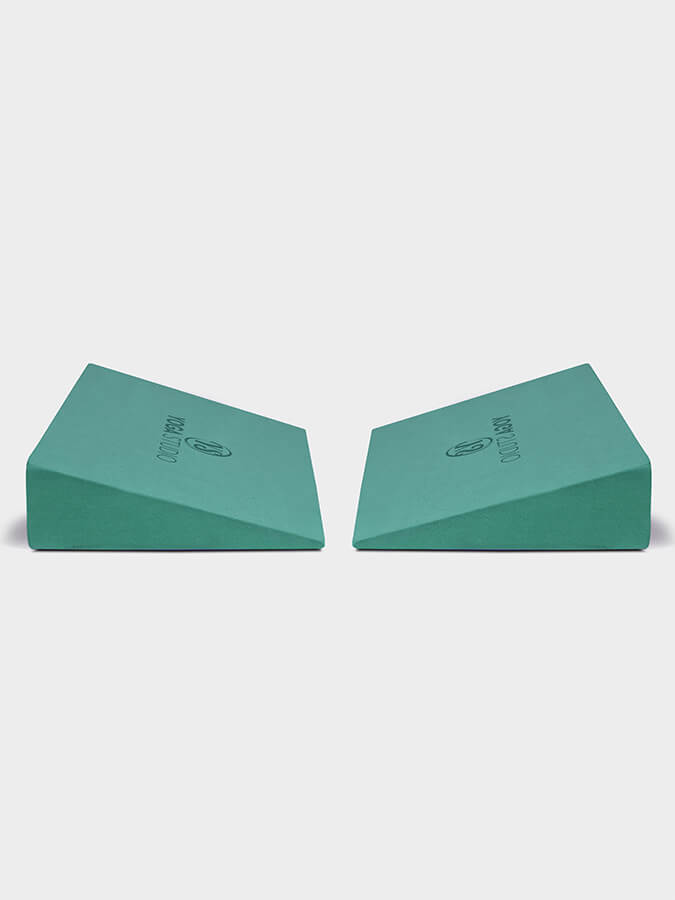 Yoga Studio EVA Foam Wedges Twin Pack Pair