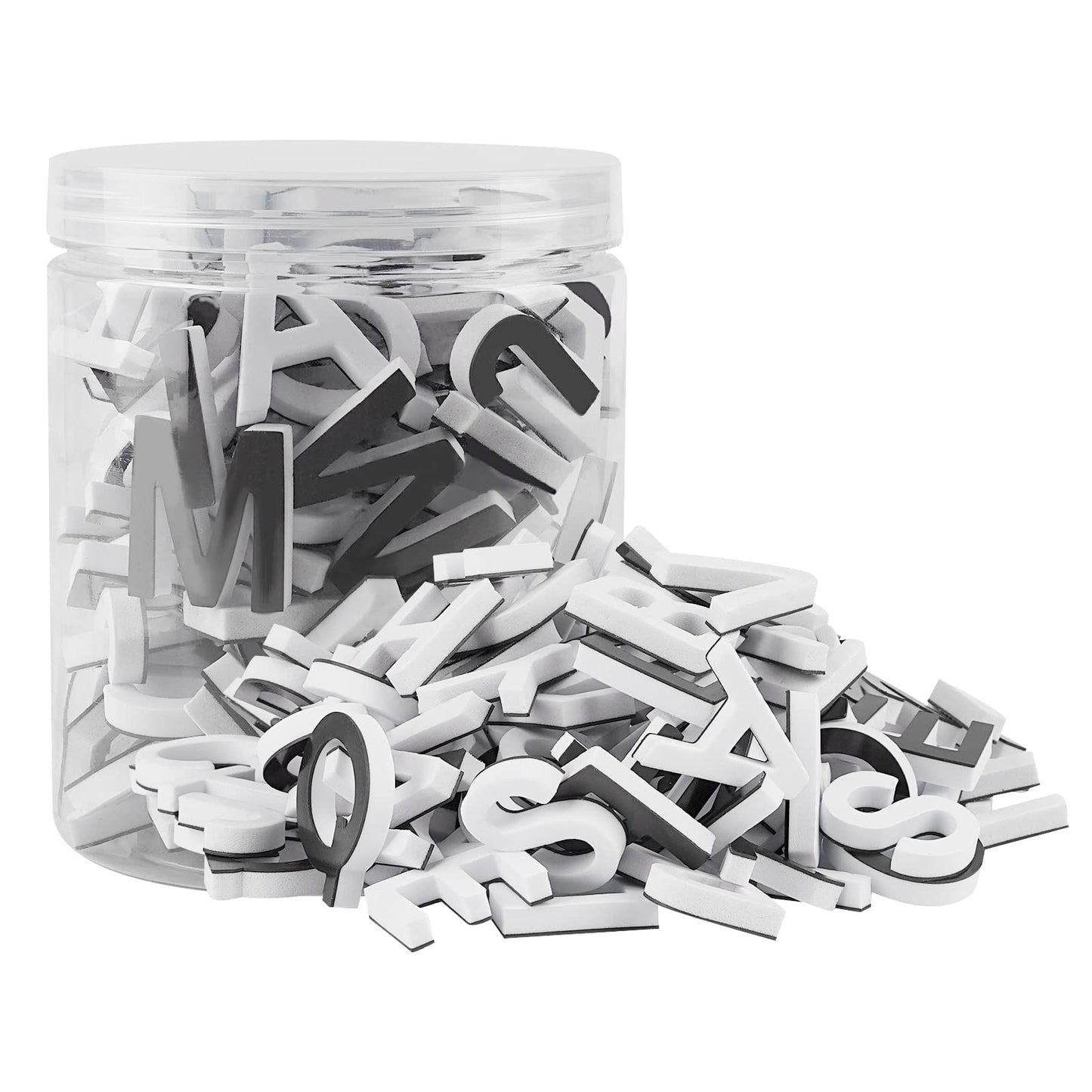 Lzttyee Magnetic EVA Alphabet Letters (117pcs) for Refrigerator & Whiteboard