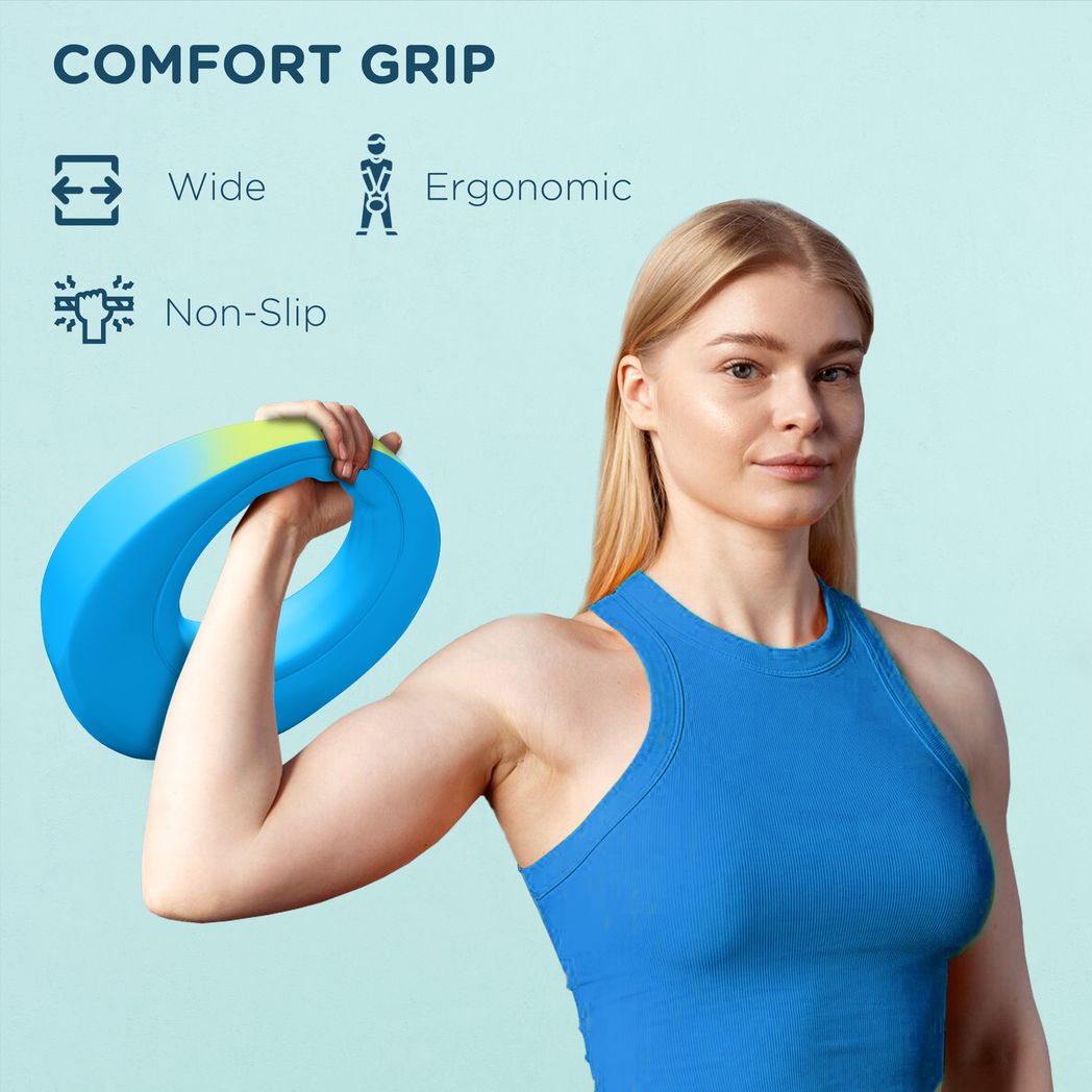 SPORTNOW 10kg Kettlebell for Weight Lifting and Strength Training