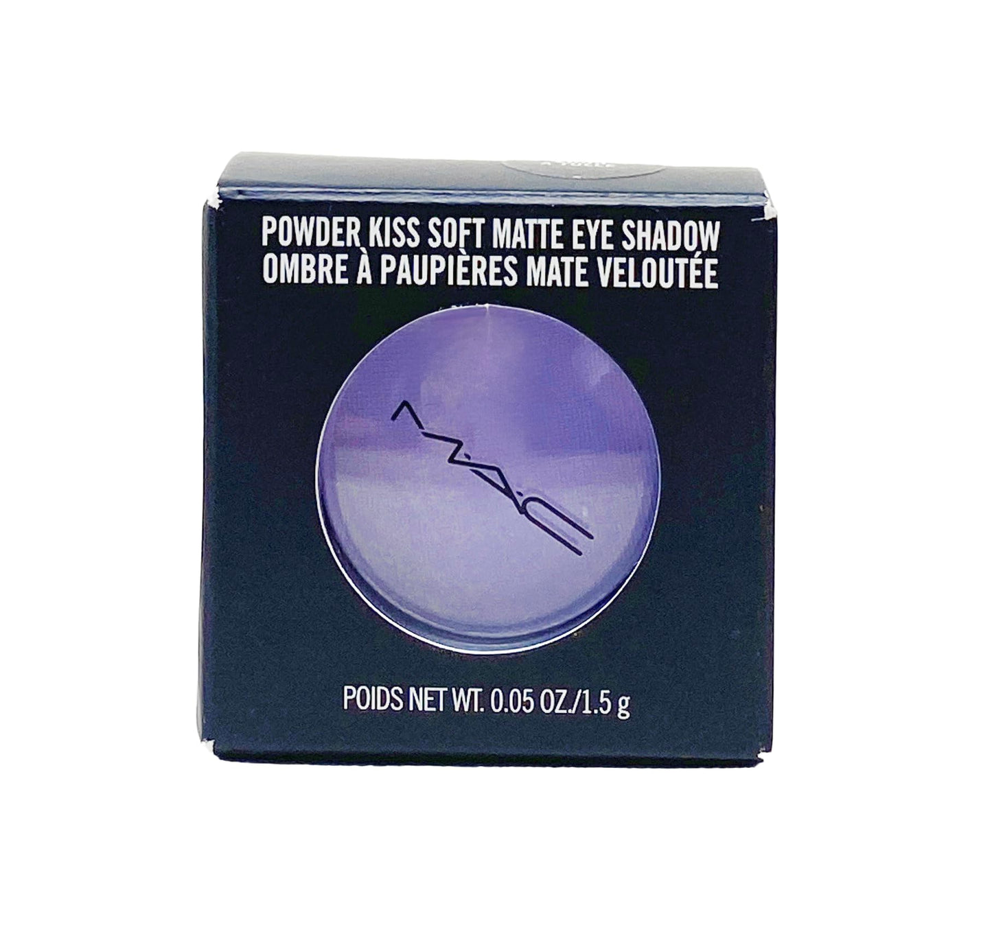 MAC Powder Kiss Soft Matte Eye Shadow Such A Tulle – Light Periwinkle Blue (0.05 Oz / 1.5 g)