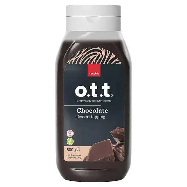 Macphie o.t.t ® Chocolate dessert topping 500g
