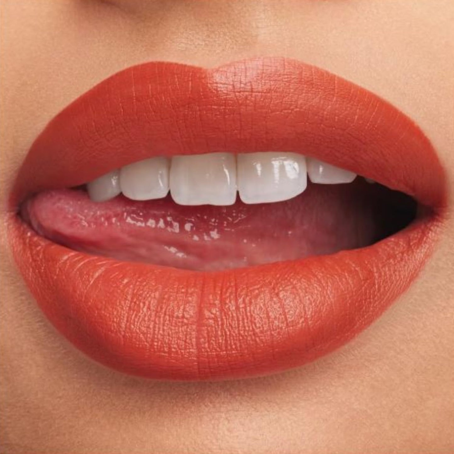 MAC M.A.Cximal Silky Matte Lipstick – 662 Sugar Dada (Brownish Orange Red) 0.12 oz