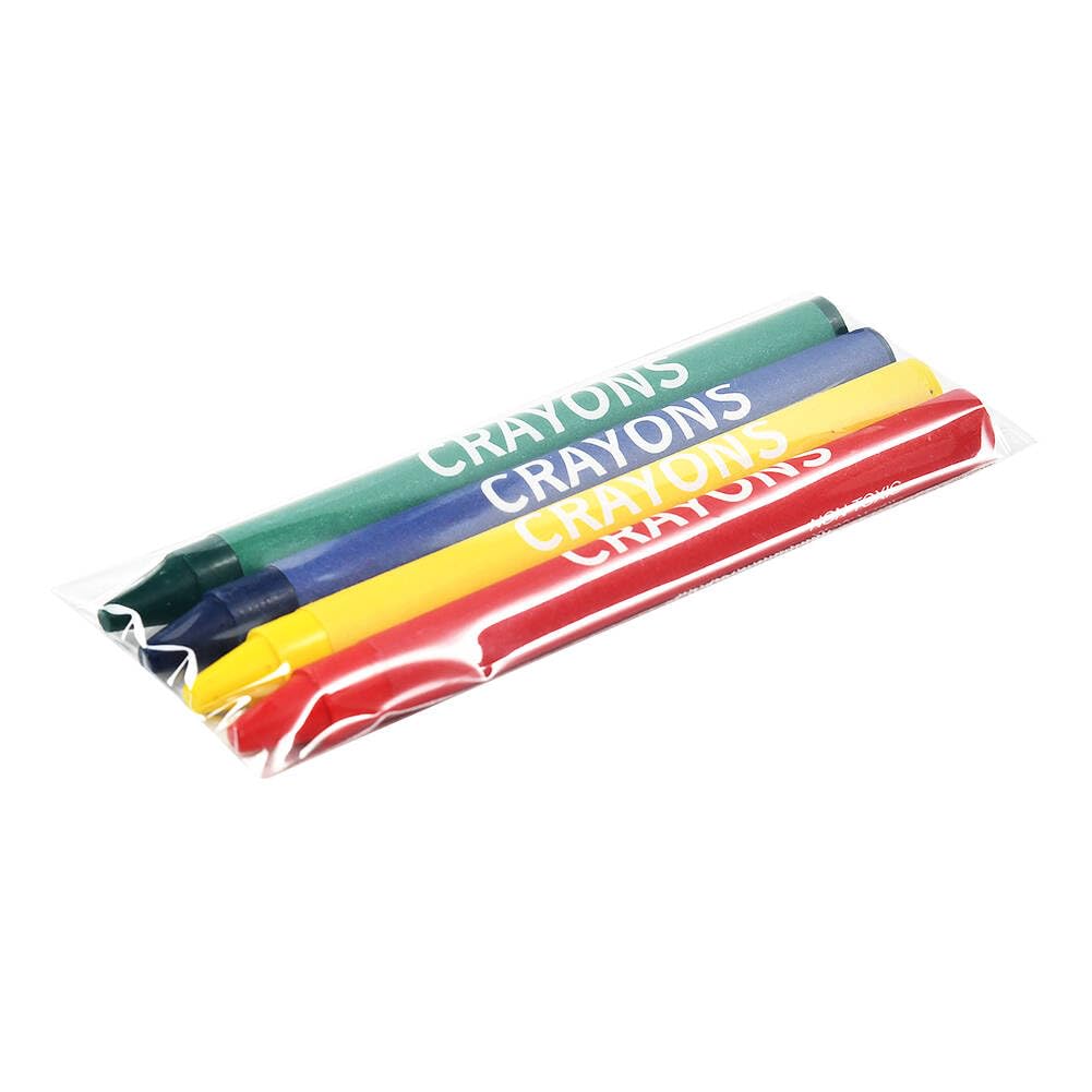 Madisi Crayons Bulk Pack – 600 Count, 4 Colors, 150 Packs (Classroom Ready)