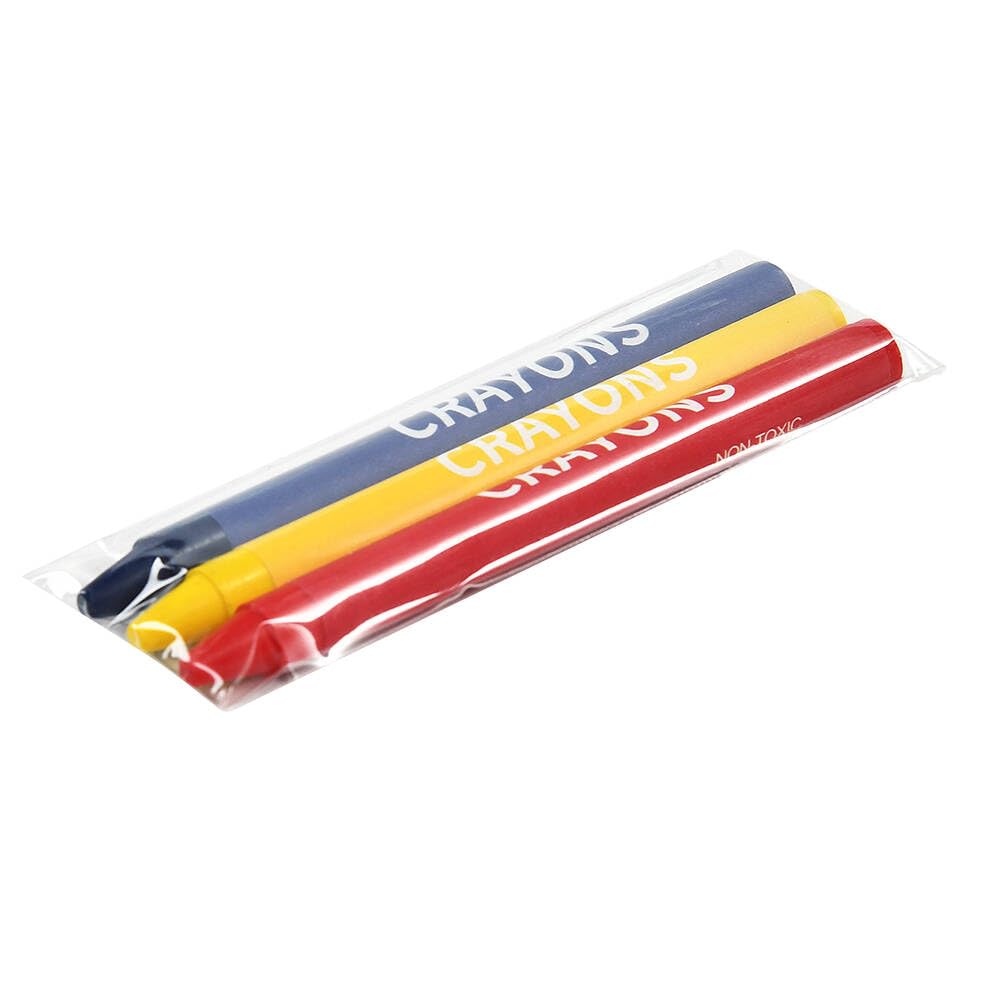 Madisi Crayons Bulk Pack – 900 Count, 3 Colors, 300 Packs for Classrooms