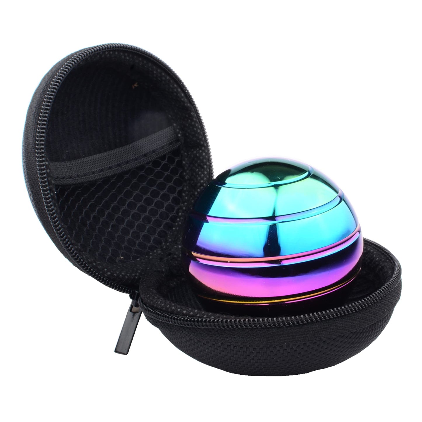 MADNIU Kinetic Desk Toy – Full Body Optical Illusion Spinner Ball