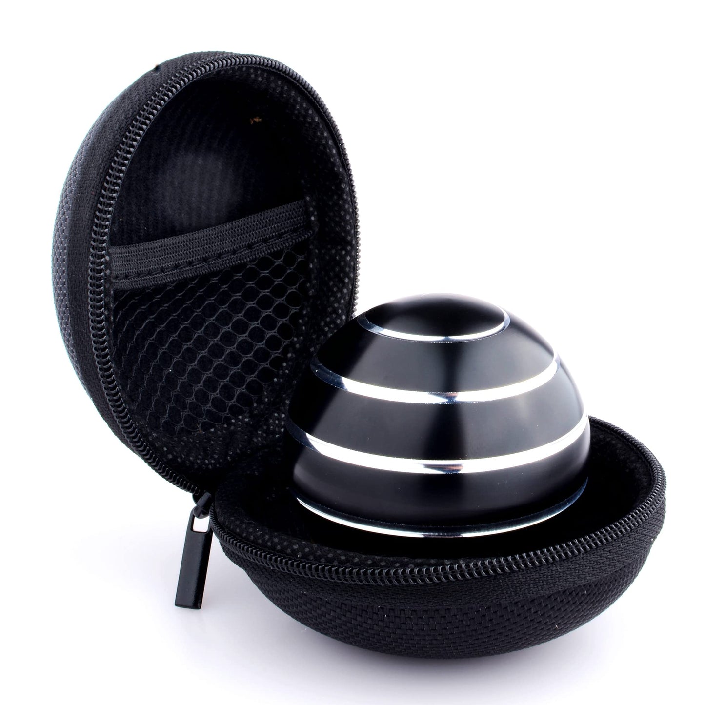 MADNIU Kinetic Desk Toy - Full Body Illusion Spinner Ball, Silent Spin, Office Desk Accessory