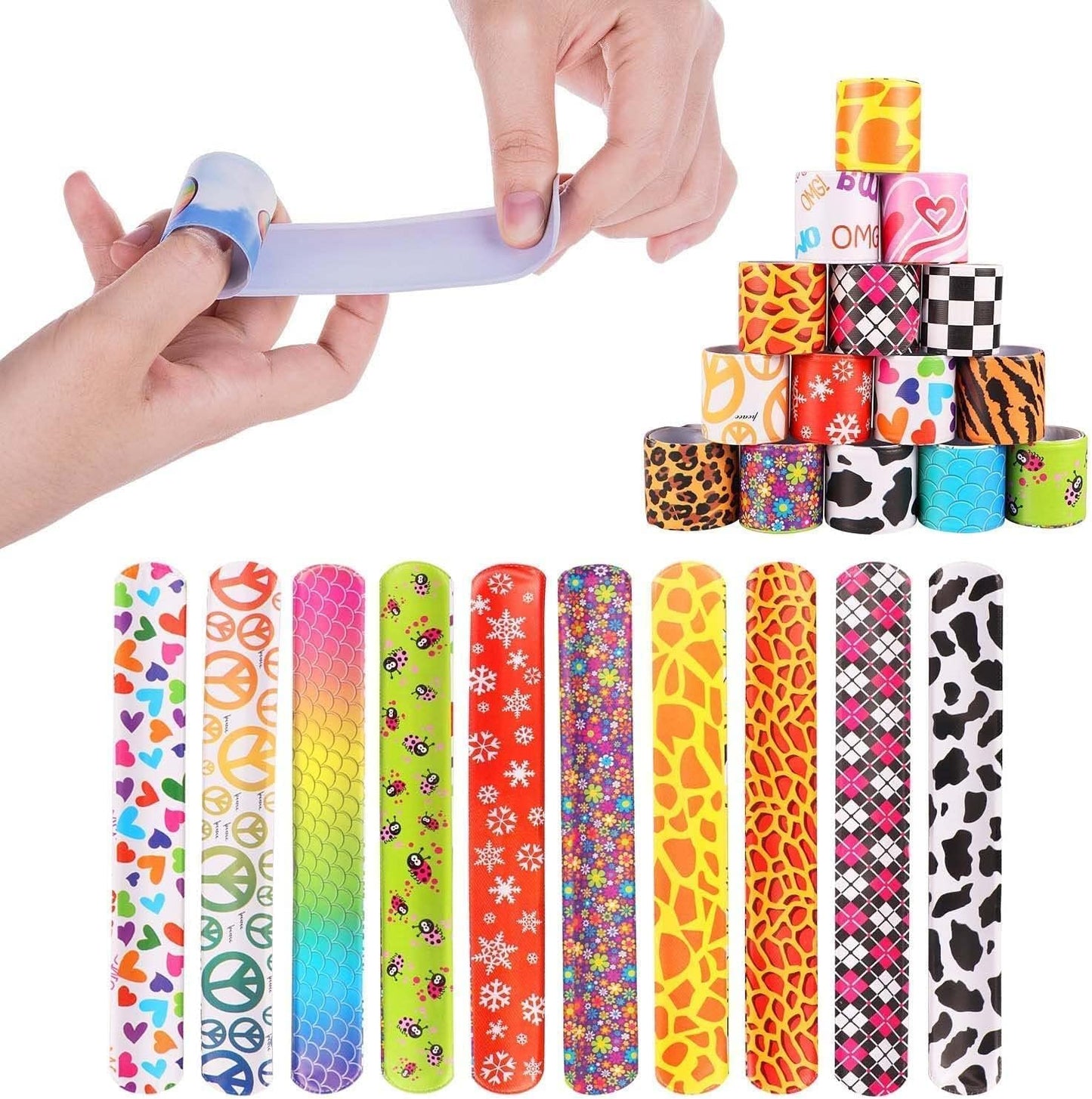 Maegawa 117 Pcs Party Favors for Kids 4-8 | Pop Fidget Toys & Prizes