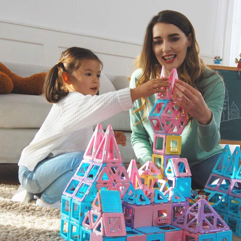 MAGBLOCK Magnetic Building Tiles Set — 103-Piece STEM Toy for Kids Aged 3–8+
