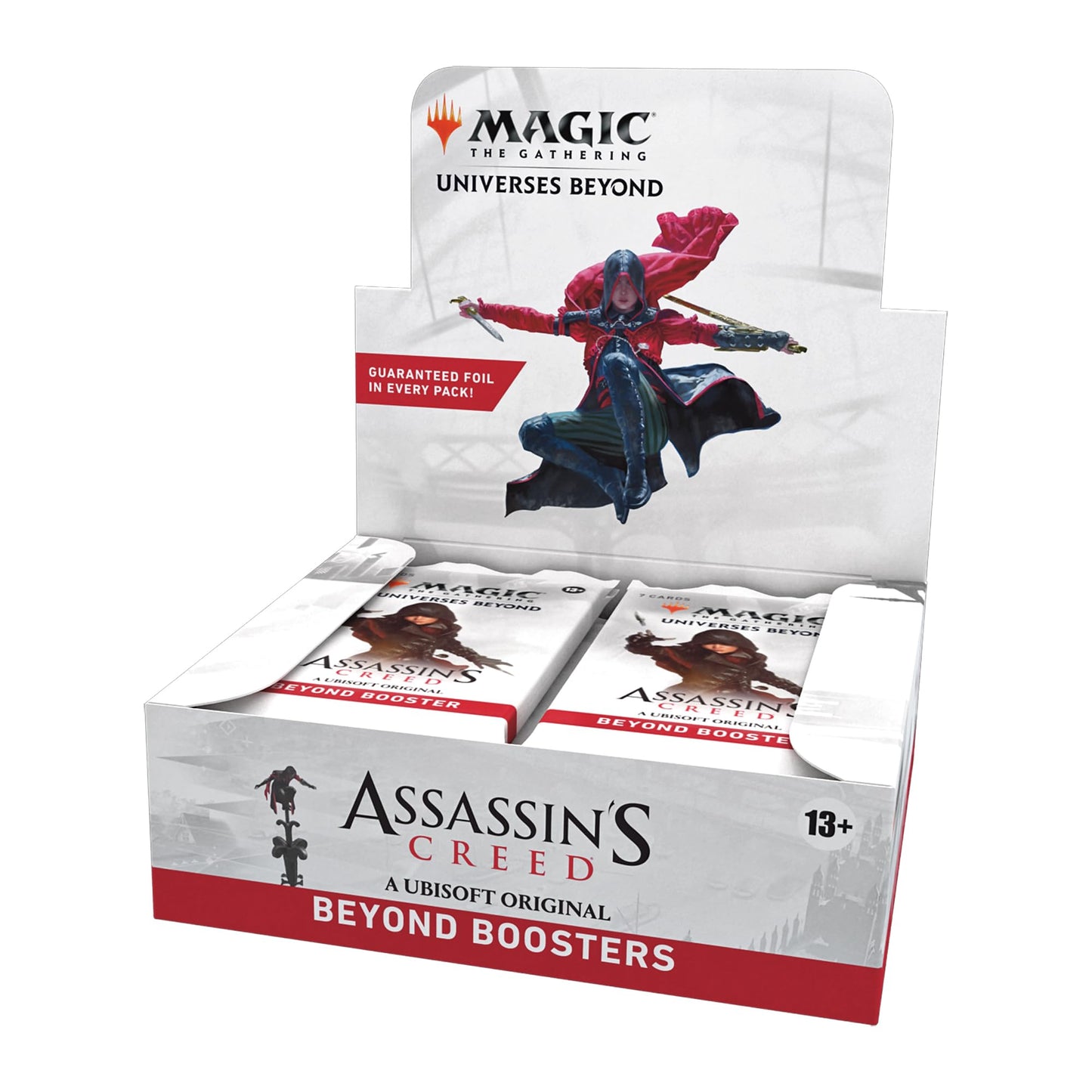 Magic: The Gathering Assassin’s Creed Beyond Booster Box | 24 Beyond Boosters (7 Cards per Pack)