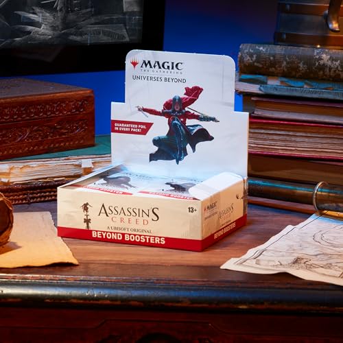 Magic: The Gathering Assassin’s Creed Beyond Booster Box | 24 Beyond Boosters (7 Cards per Pack)