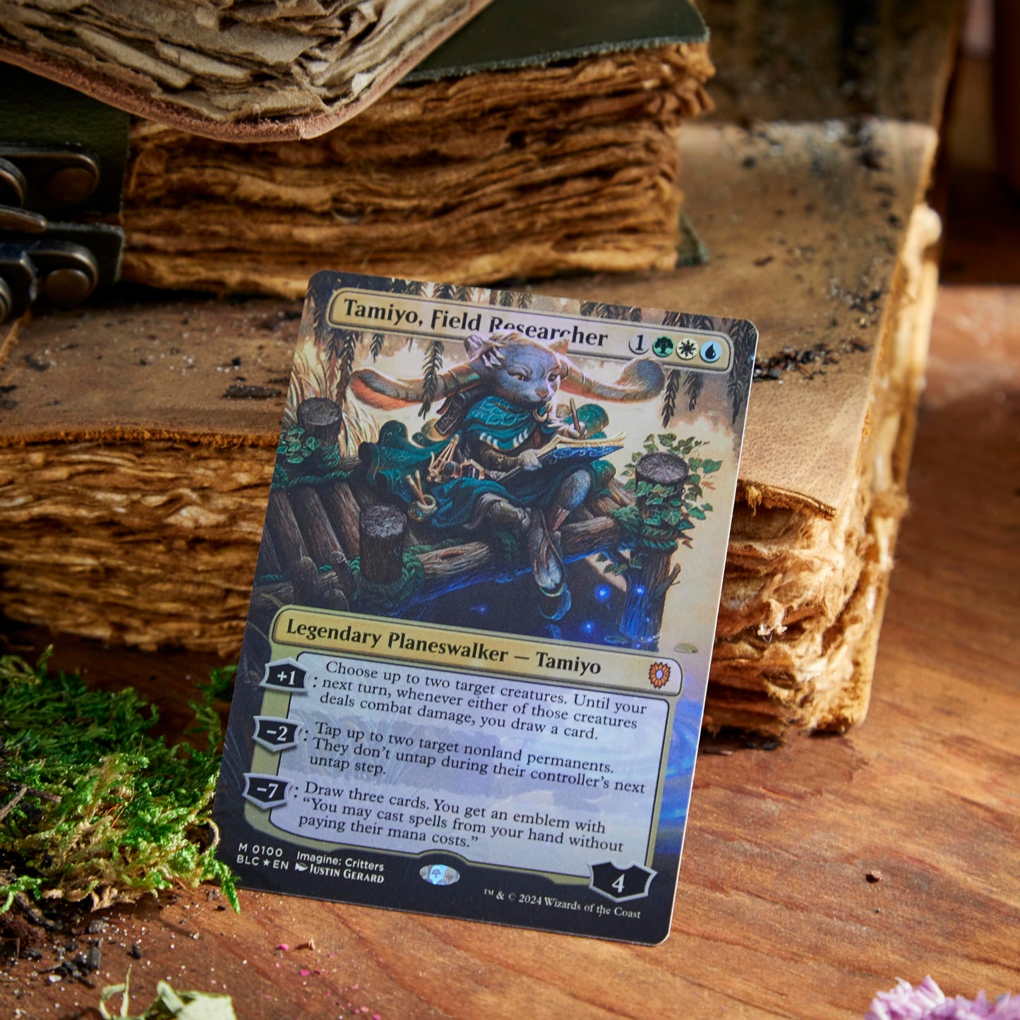 Magic: The Gathering Bloomburrow Peace Offering Commander Deck — 100-Card Ready-to-Play Set + Booster Sample