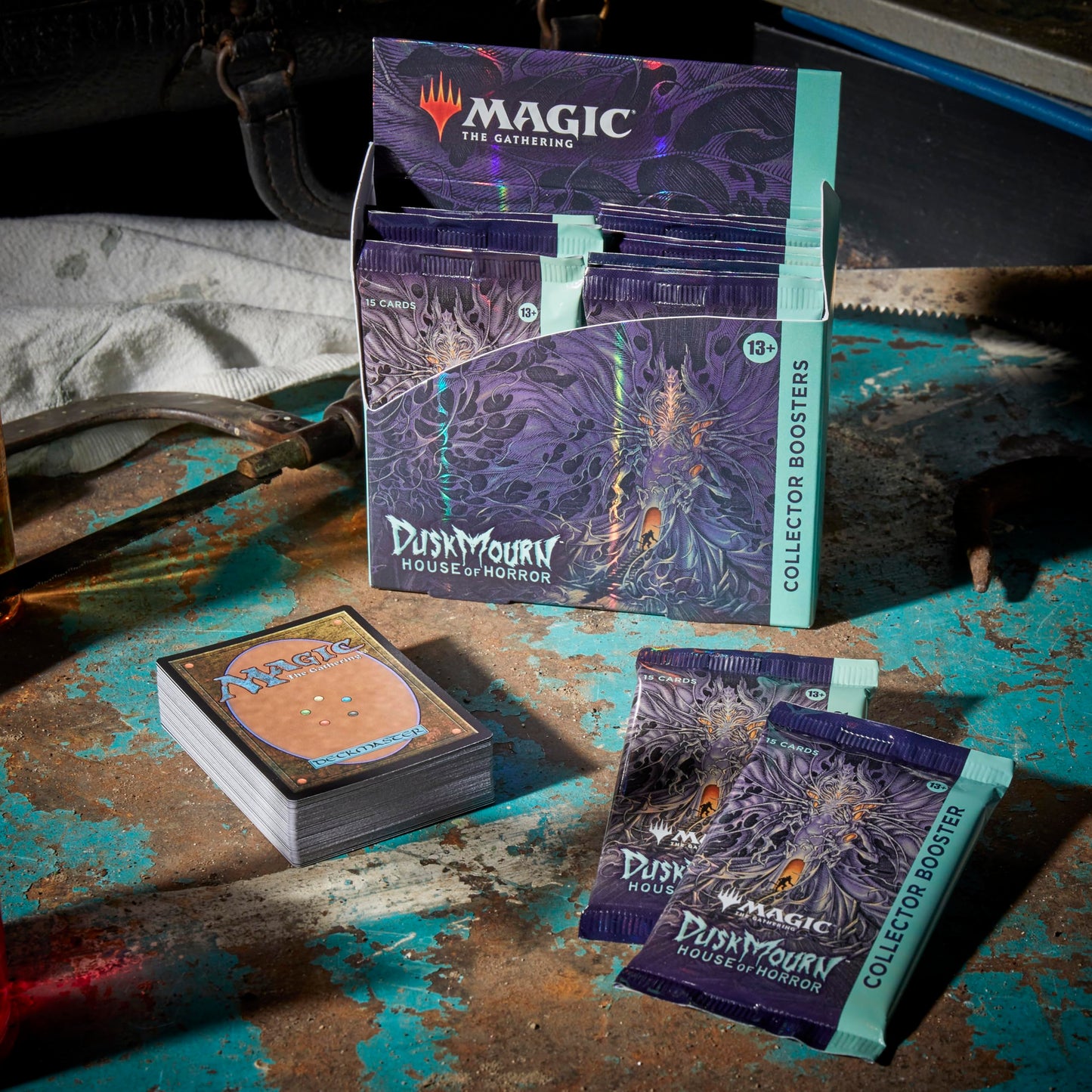 Magic: The Gathering Duskmourn: House of Horror Collector Booster Box | 12 Packs