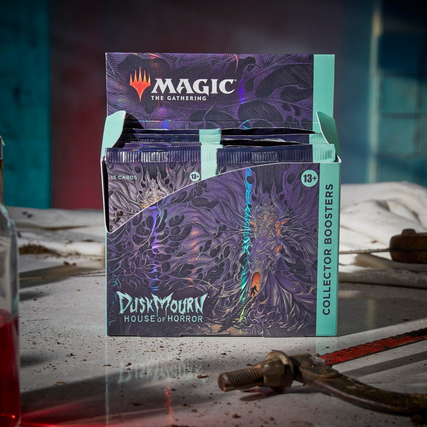Magic: The Gathering Duskmourn: House of Horror Collector Booster Box | 12 Packs
