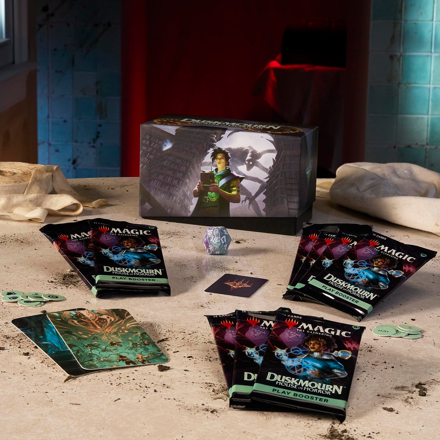 Magic: The Gathering Duskmourn: House of Horror Bundle — 9 Play Boosters & Exclusive Foil Promo