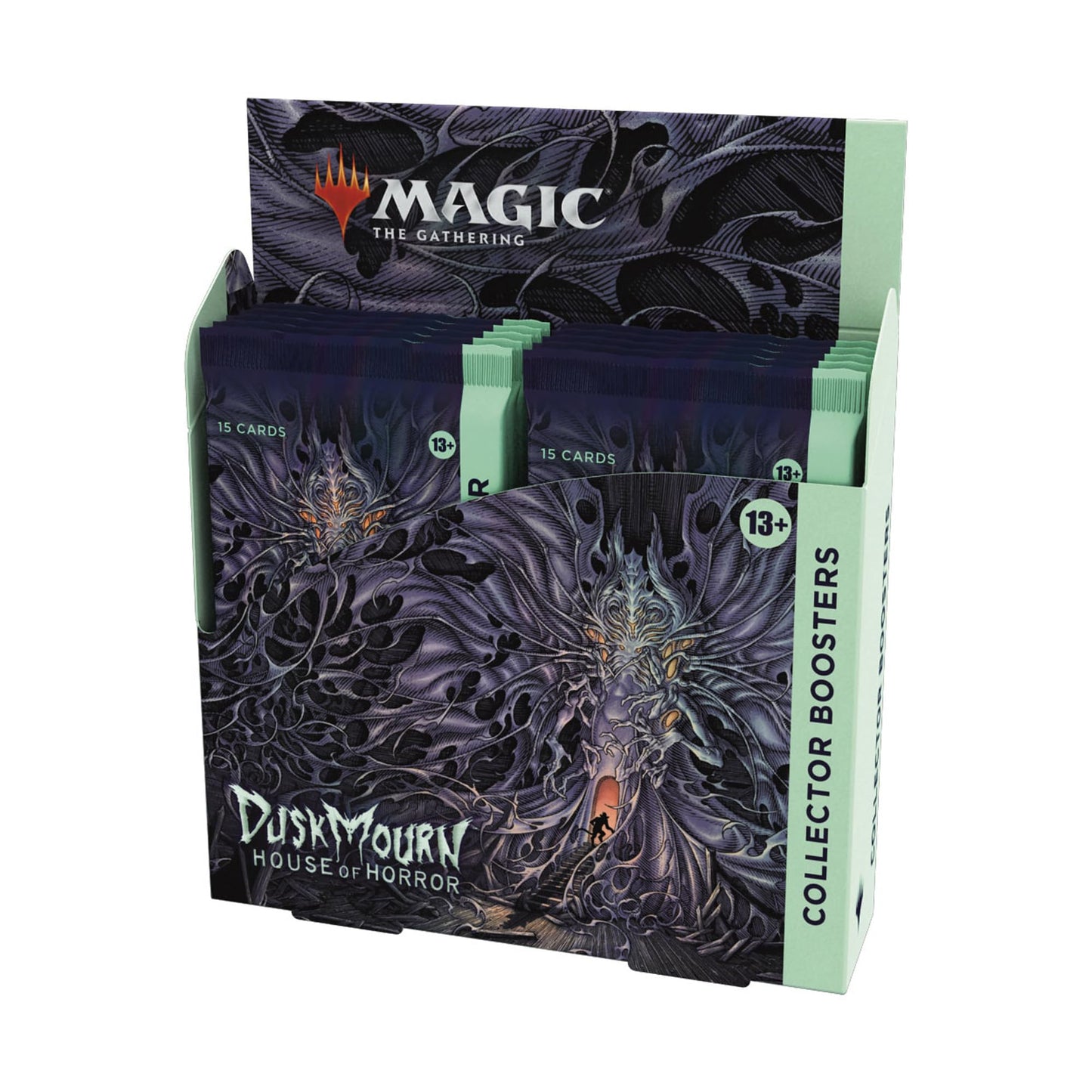 Magic: The Gathering Duskmourn: House of Horror Collector Booster Box | 12 Packs