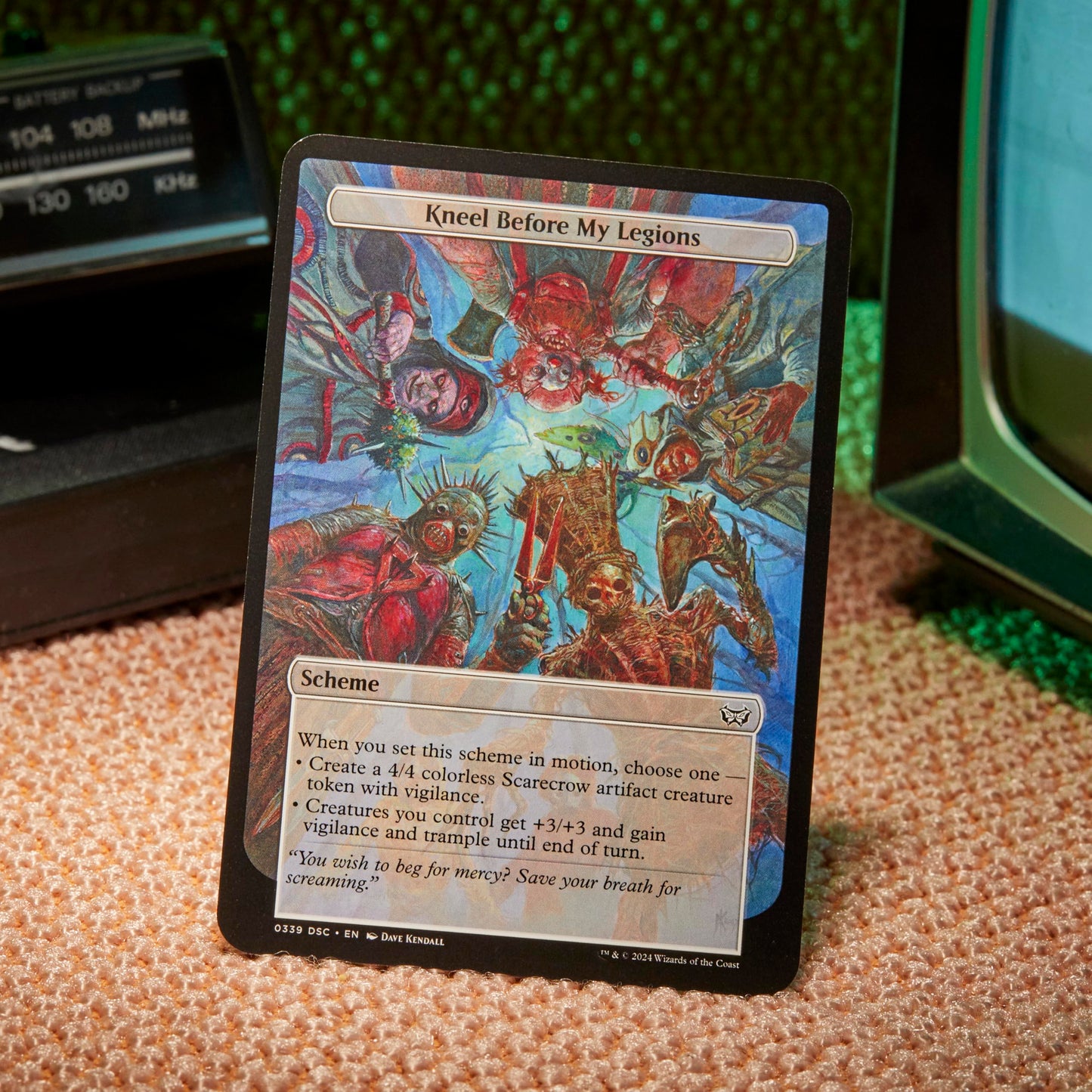 Magic: The Gathering Duskmourn: House of Horror Jump Scare! Commander Deck — Green-Blue