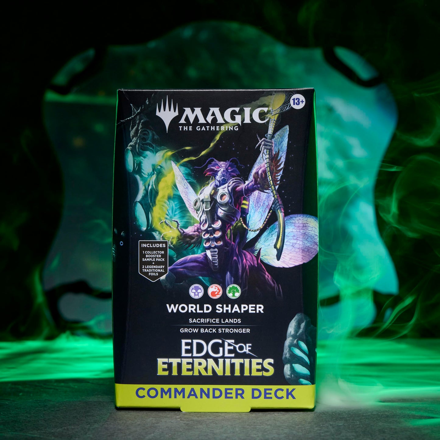 Magic: The Gathering Edge of Eternities Commander Deck Bundle — 2 World Shaper & 2 Counter Intelligence
