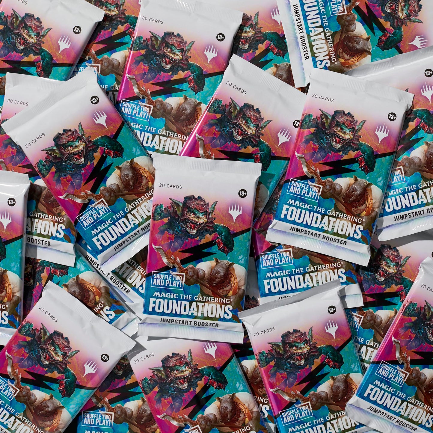 Magic: The Gathering Foundations Jumpstart 2025 Boosters | Quick, Creative Mashups for Two-Player Play