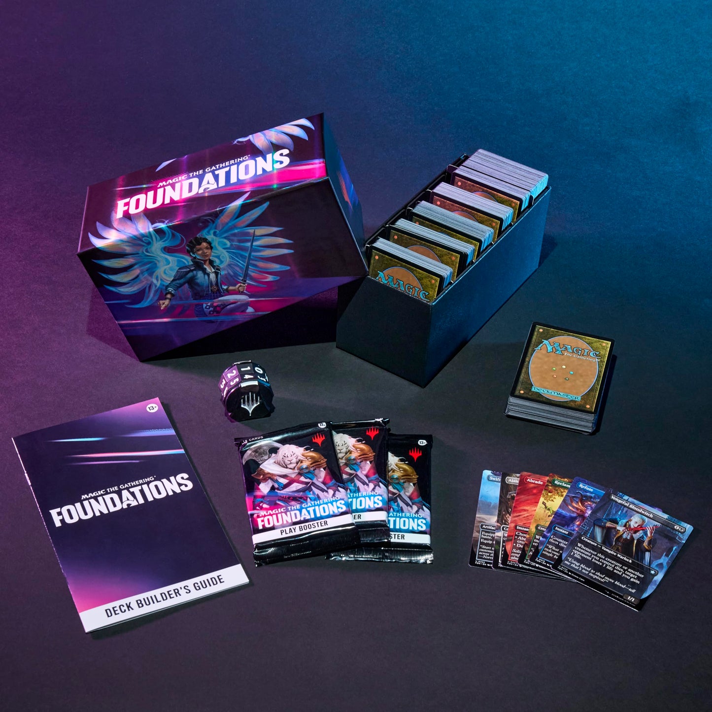 Magic: The Gathering Foundations Starter Collection | Complete Deck-Building Kit