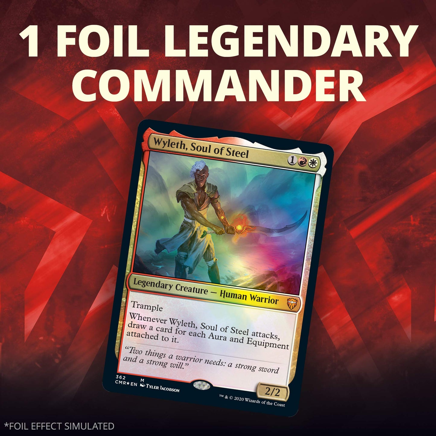 Magic: The Gathering Commander Legends – Arm for Battle | 100-Card Ready-to-Play Deck (Red-White)