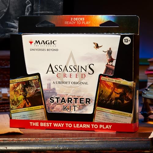 Magic: The Gathering Assassin’s Creed Starter Kit – Learn to Play with Two Themed Decks