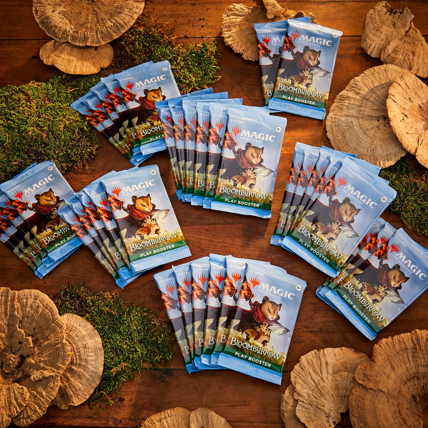 Magic: The Gathering Bloomburrow Play Booster Box – 36 Packs (504 Cards)